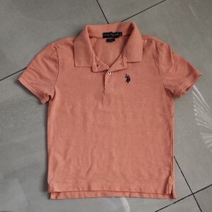 U.S. Polo Assn. Peach Polo Shirt for Kids